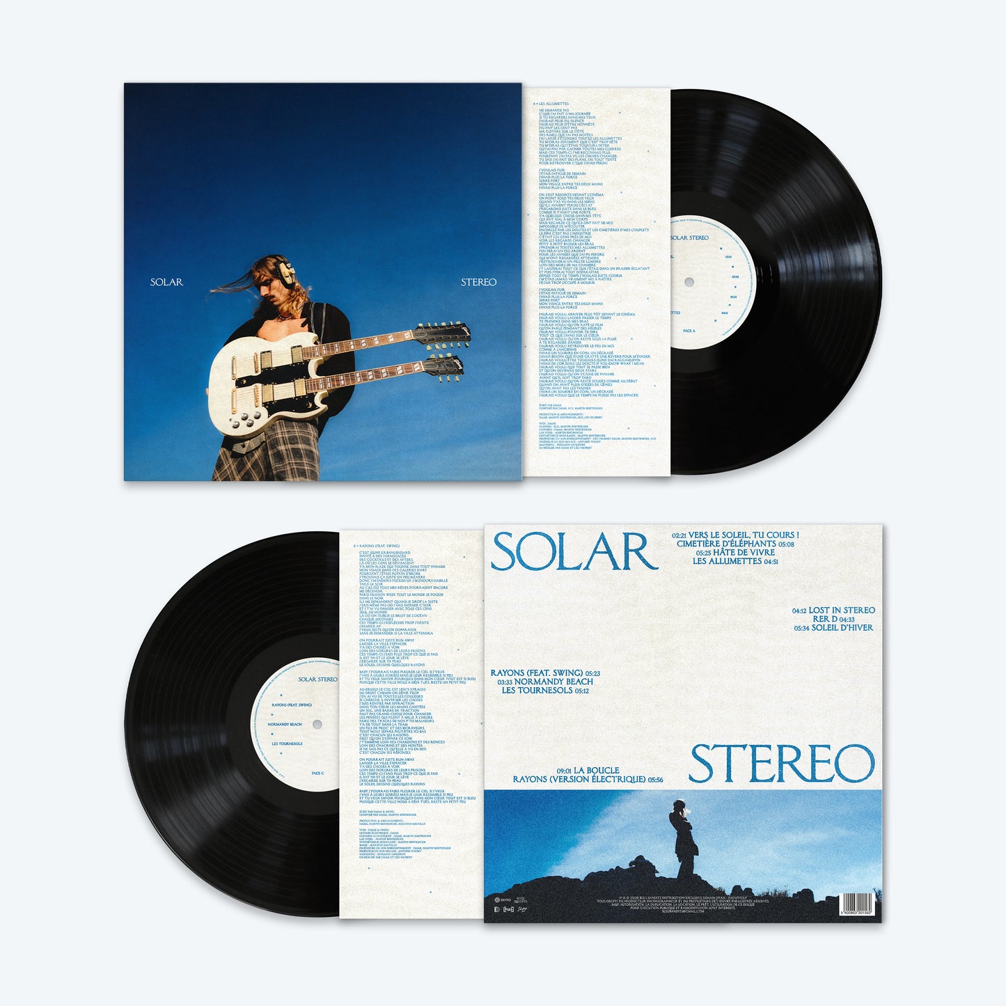 NOUVEL ALBUM - DOUBLE VINYLE - SOLAR STEREO