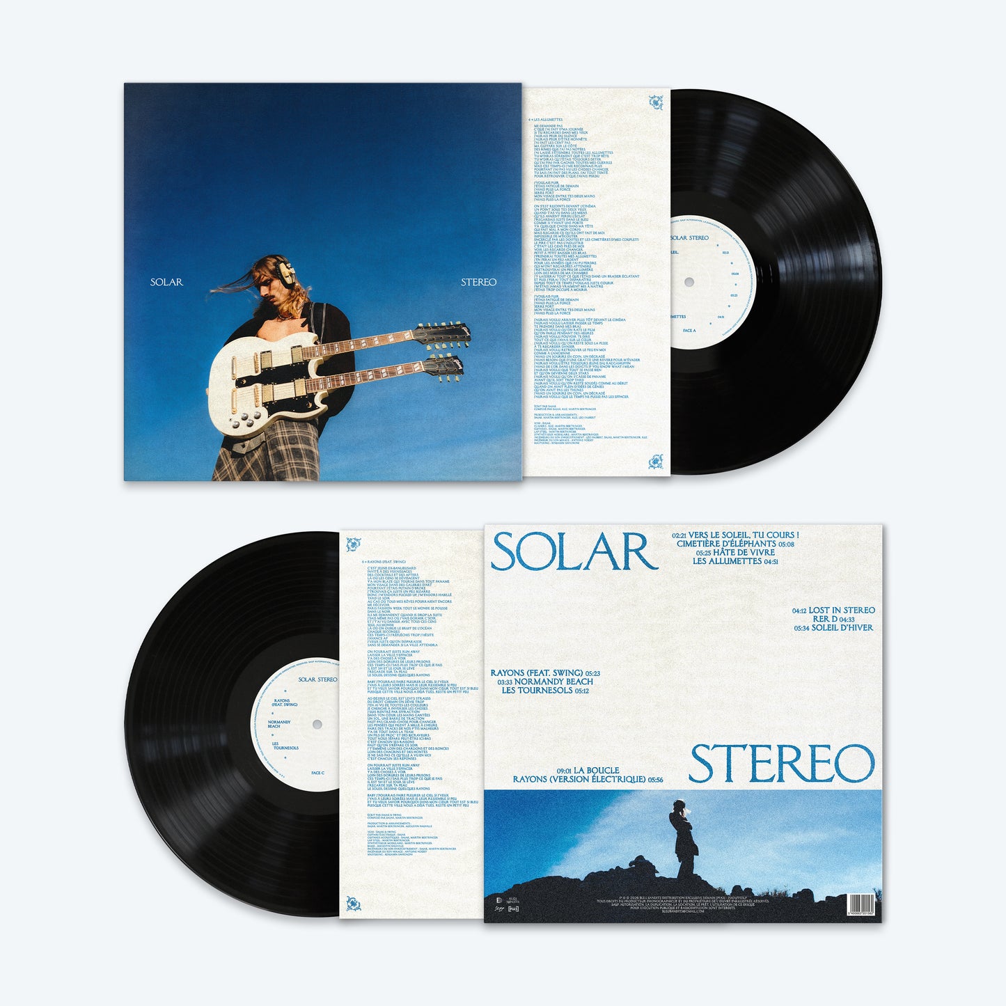 NOUVEL ALBUM - DOUBLE VINYLE - SOLAR STEREO (pré-commande)
