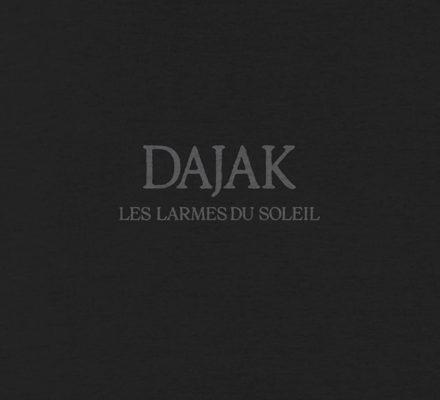 T-SHIRT LES LARMES DU SOLEIL II - Edition limitée