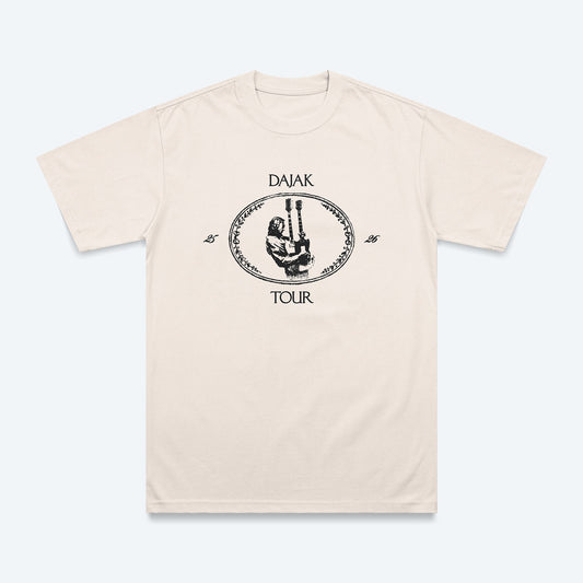 T-SHIRT BEIGE TOUR 2025/2026 - Edition limitée (CLICK & COLLECT SUR LA TOURNÉE ONLY)